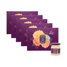 MURONGYAN 慕蓉燕巢聖燉梨燕窩6入禮盒x5盒組(60g/瓶/禮盒/附提袋/威品嚴選)